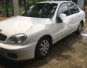 Daewoo Lanos 2002 - Cần bán xe Daewoo Lanos sản xuất 2002, màu trắng