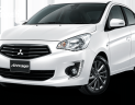 Mitsubishi VT200 GLX 2018 - Bán Mitsubishi Attrage đời 2018, màu trắng, nhập khẩu chính hãng, giá chỉ 420 triệu