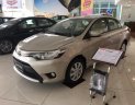 Toyota Vios 1.5E 2018 - Cần bán Toyota Vios 1.5E sản xuất 2018, màu ghi vàng