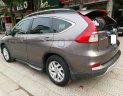 Honda CR V 2.0 2016 - Bán Honda CR-V 2.0 AT sản xuất 12/2016 màu nâu, nội thất kem, số tự động, biển Hà Nội