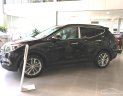 Hyundai Santa Fe 2.2 AT 4wD  2018 - Cần bán xe Hyundai Santa Fe 2.2 AT 4WD đời 2018, màu đen