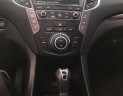 Hyundai Santa Fe 2.4AT 2017 - Cần bán xe Hyundai Santa Fe 2017, màu bạc 2.4