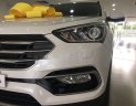 Hyundai Santa Fe 2018 - Cần bán xe Hyundai Santa Fe năm 2018, màu trắng, giá tốt