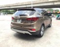 Hyundai Santa Fe CRDI 2.2AT 2016 - Cần bán gấp Hyundai Santa Fe CRDI 2.2AT sản xuất 2016, màu nâu