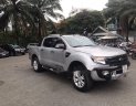 Ford Ranger Wildtrak 2.2 2014 - Cần bán lại xe Ford Ranger Wildtrak 2.2 2014, màu bạc ít sử dụng, 595 triệu