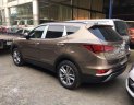 Hyundai Santa Fe 2018 - Cần bán xe Hyundai Santa Fe 2018, màu nâu, giá 990tr