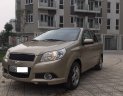 Chevrolet Aveo LT 1.5 MT 2014 - Cần bán Chevrolet Aveo LT 1.5 MT 2014, màu vàng cát, biển Hà Nội