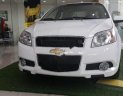 Chevrolet Aveo LT 1.4 MT 2018 - Cần bán xe Chevrolet Aveo LT 2018, màu trắng