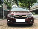 Honda City  Top 1.5 AT 2018 - Bán Honda City Top 1.5 AT sản xuất 03/2018 màu đỏ mận, biển Hà Nội