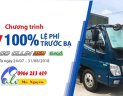 Thaco OLLIN   2018 - Xe Thaco Ollin 350Euro 4-2.15/3.49 tấn- khuyến mãi 100% phí trước bạ