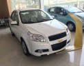 Chevrolet Aveo LT 2018 - Bán ô tô Chevrolet Aveo LT sản xuất 2018, màu trắng, giá 385tr