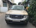 Ford Ranger XLT  2004 - Bán xe Ford Ranger XLT 2004 dầu 2 cầu full option màu vàng cát