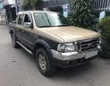 Ford Ranger XLT  2004 - Bán xe Ford Ranger XLT 2004 dầu 2 cầu full option màu vàng cát