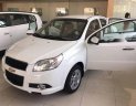 Chevrolet Aveo LT 2018 - Bán ô tô Chevrolet Aveo LT sản xuất 2018, màu trắng, giá 385tr