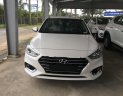 Hyundai Accent 1.4AT 2018 - Bán Hyundai Accent 1.4AT trắng 2018, giao xe ngay, hỗ trợ trả góp. Lh 0973.160.519