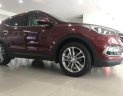 Hyundai Santa Fe 2018 - Bán Hyundai Santafe 2018 full xăng màu đỏ, xe có sẵn giao ngay, hỗ trợ mua trả góp lãi suất ưu đãi
