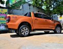 Ford Ranger  Wildtrak 3.2 AT 4x4 2017 - Bán Ford Ranger Wildtrak 3.2 AT 4x4 sản xuất 2017 màu vàng cam, biển Hà Nội