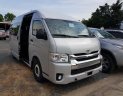 Toyota Hiace   2018 - Bán Toyota Hiace Dầu 15 chỗ, sản xuất 2018, màu bạc, xe nhập