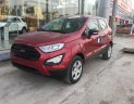 Ford EcoSport Ambiente AT 4x2 2018 - Bán Ford Ecosport Ambitene màu đỏ sản xuất năm 2018, hỗ trợ bảo hiểm thân vỏ, gói phụ kiện, LH 0963483132, giao ngay