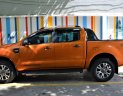 Ford Ranger  Wildtrak 3.2 AT 4x4 2017 - Bán Ford Ranger Wildtrak 3.2 AT 4x4 sản xuất 2017 màu vàng cam, biển Hà Nội