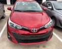 Toyota Vios 1.5G CVT 2018 - Bán Toyota Vios 1.5G CVT đời 2019, màu đỏ, giá chỉ 606 triệu