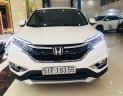 Honda CR V 2.0 AT 2015 - Bán Honda CR V 2.0 AT 2015, màu trắng nội thất kem cực mới