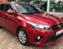 Toyota Yaris  1.6 AT  2015 - Cần bán gấp Toyota Yaris 1.6 AT sản xuất năm 2015, màu đỏ