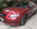 Mazda 3   2006 - Cần bán Mazda 3 năm sản xuất 2006, màu đỏ số tự động, giá chỉ 268 triệu