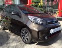 Kia Morning 1.0 MT 2018 - Bán Kia Morning 1.0 MT đời 2018, màu nâu, 299tr, hỗ trợ giá gốc