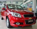 Chevrolet Aveo 1.4 LT 2018 - Bán Chevrolet Aveo 2018, màu đỏ, giảm tới 60 triệu, hỗ trợ vay 90%, lãi suất thấp. Thủ tục vay nhanh gọn