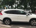 Honda CR V 2.4 at 2014 - Em bán xe Honda CR-V 2.4 AT sx 2014 màu trắng tư nhân chính chủ, xe sơn zin 95%, lốp 5 quả theo xe