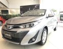 Toyota Vios 1.5G CVT 2018 - Bán Toyota Vios 1.5G CVT năm 2018, màu bạc, giá 606tr, giao ngay giá tốt liên hệ 0986924166