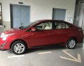 Toyota Vios 1.5E CVT 2018 - Bán Toyota Vios 1.5E CVT đời 2018, màu đỏ giá cạnh tranh Alo ngay Mr. Trung 0986924166