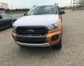 Ford Ranger Wiltrak 2.0 2018 - Bán ô tô Ford Ranger Wiltrak 2.0 một cầu, năm 2018, màu cam, nhập khẩu LH: 0941921742