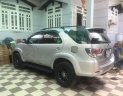 Toyota Fortuner MT 2016 - Cần tiền bán gấp Toyota Fortuner 8 chỗ, màu bạc, máy dầu