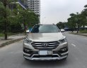 Hyundai Santa Fe 2.4 2018 - Bán Hyundai Santa Fe 2.4 đời 2018, màu vàng be, chính chủ