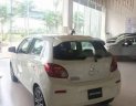 Mitsubishi Mirage   CVT   2018 - Bán ô tô Mitsubishi Mirage CVT sản xuất 2018, màu trắng, giá 450tr