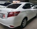 Toyota Vios 1.5E MT 2017 - Bán Toyota Vios E 1.5MT màu trắng, số sàn, sản xuất 2017 mẫu mới