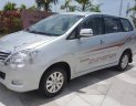 Toyota Innova   2010 - Bán xe Toyota Innova đời 2010, màu bạc