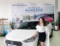 Hyundai Accent  MT  2018 - Cần bán Hyundai Accent MT 2018, màu trắng 