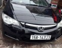 Honda Civic 2008 - Cần bán Honda Civic đời 2008, màu đen chính chủ, 265tr