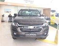 Chevrolet Colorado 2018 - Tuyên Quang bán, pick up, Chevrolet Colorado đời 2018, màu nâu, giảm chỉ còn 594 triệu, sẵn màu, vay trả góp 90% giá xe