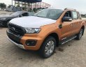 Ford Ranger 2.0 Bi-Turbo 2018 - Vua bán tải Ford Ranger 2.0 Bi-Turbo sản xuất năm 2018, màu cam, nhập khẩu, giá 918tr