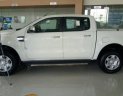 Ford Ranger XLT 2.2L 4x4 MT 2018 - Bán xe Ford Ranger XLT 2.2L 4x4 MT năm 2018, màu trắng, xe nhập 