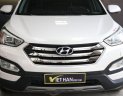 Hyundai Santa Fe 2.4AT 4WD 2015 - Bán xe Hyundai Santa Fe 2.4AT 4WD sản xuất 2015, màu trắng