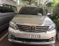 Toyota Fortuner   2015 - Cần bán xe Fortuner máy xăng, màu bạc 2015, biển số cực đẹp, xe cực hoàn hảo