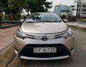 Toyota Vios E 2016 - Cần bán xe Toyota Vios (1.5 E) CVT, sản xuất 2016, màu ghi-vàng, gia đình sử dụng mới 98%