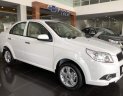 Chevrolet Aveo 2018 - Cần bán Chevrolet Aveo năm 2018, màu trắng, giảm giá tới 80 triệu