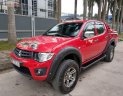 Mitsubishi Triton GL 4x4 MT 2014 - Bán ô tô Mitsubishi Triton GL 4x4 MT năm sản xuất 2014, màu đỏ  