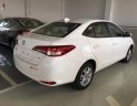 Toyota Vios E 2018 - Cần bán xe Toyota Vios E đời 2018, màu trắng giá 516 triệu, đưa trước 140 triệu nhận xe ngay